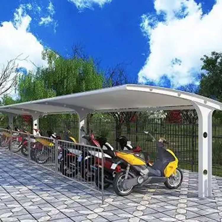 木兰县膜结构电动车棚